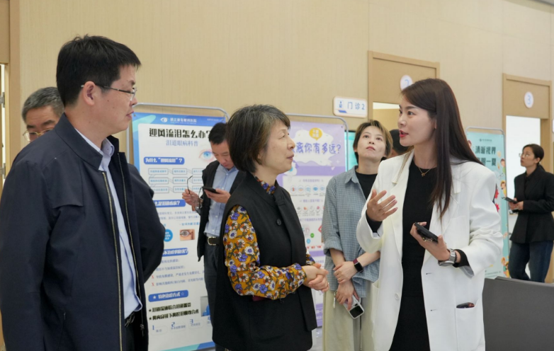 诸暨市政协、京口区政协领导莅临康复眼科，共话智慧眼科高质量发展